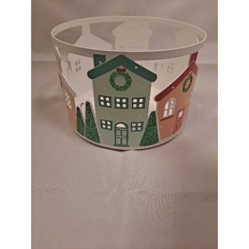 Yankee Candle 1724726 Snow Globe Wonderland Holder For 3 Wick Candles‎ Metal
